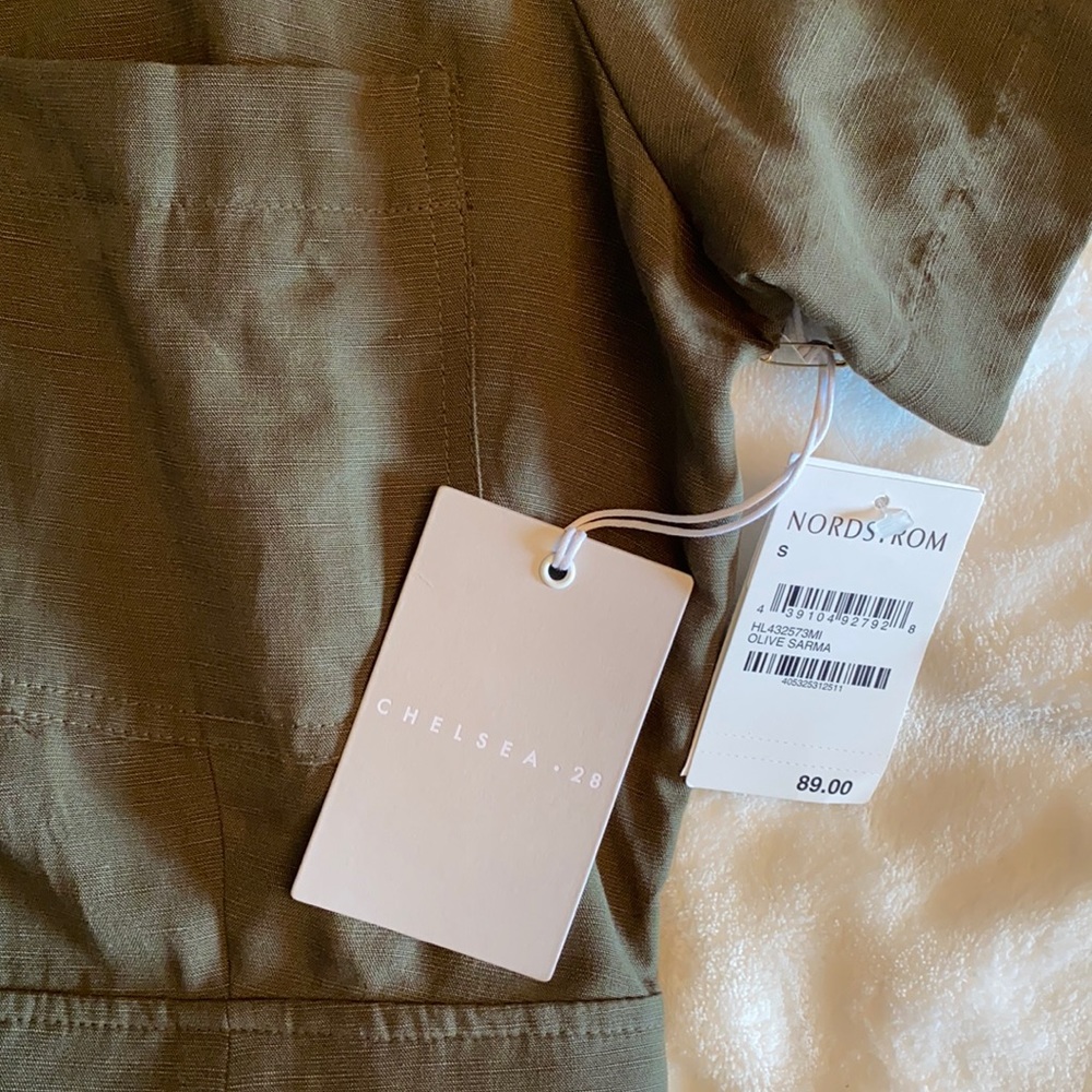 Forest Green Jumpsuit, size S, never worn before